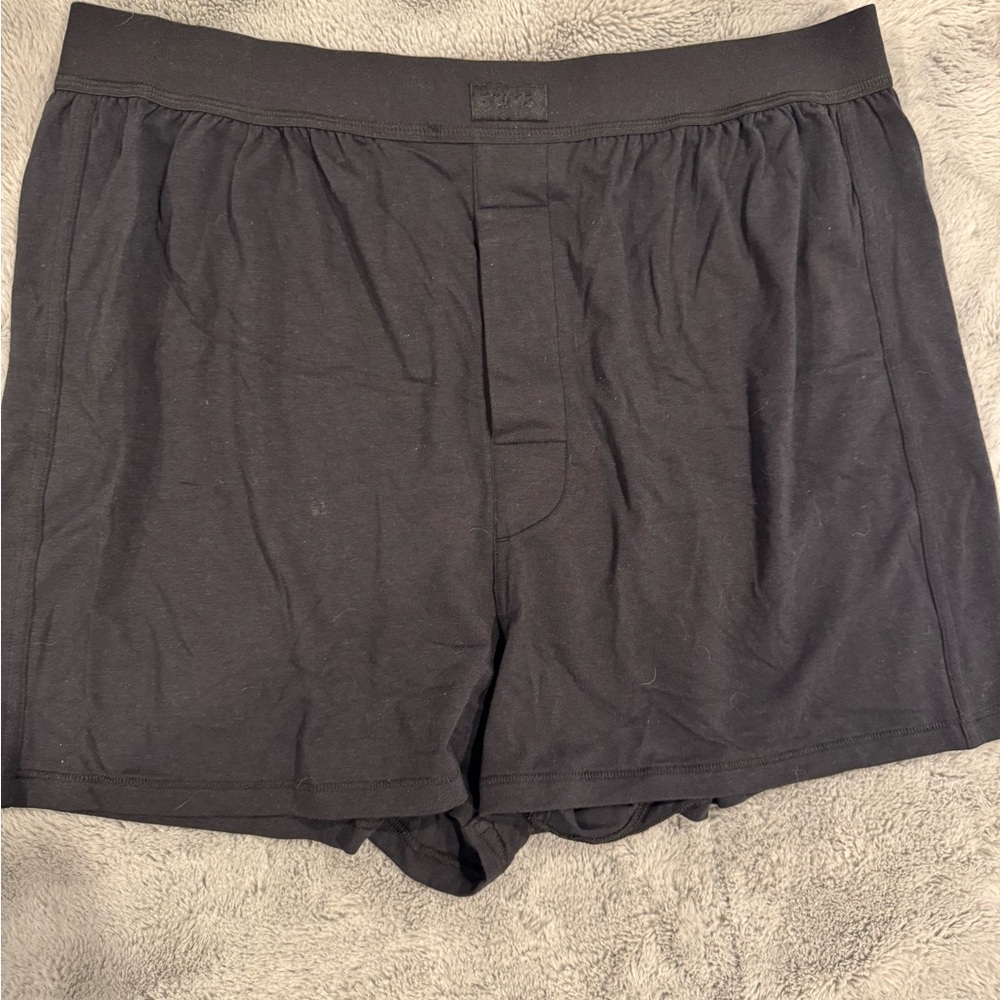 SKIMS Women's Black Pajama Shorts